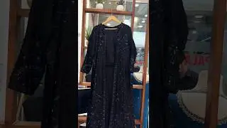 Luxury Pakistani Black Dress, designer dress #partywear #weddingdress  #vrialshorts #design