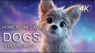 Leave Your Dog Home Alone Without Stress 🐶 4 Hours Anxiety Relief Music
