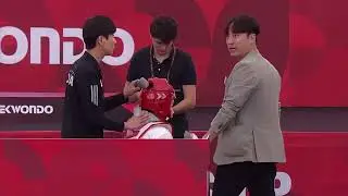 330 Semi Final Women 68kg TPE WANG W C  KOR LIM Y