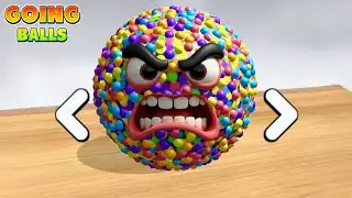 ⚡Going Balls - Candy Ball vs Hard Portal Run🏆
