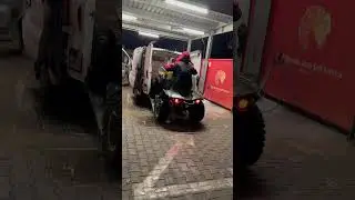 Can-am  Loading into a Minibus:🔥🔥#atv #atv #atvlog #offroad   #canam @andreasBRP