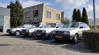 Rassemblement de Citroën Axel 2019, départ successif