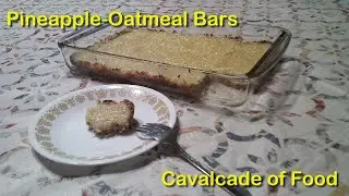 Pineapple Oatmeal Bars