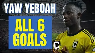 Yaw Yeboah - ALL 6 GOALS FOR COLUMBUS CREW | Skills & Highlights
