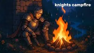 🔥 The Weary Knight&rsquo;s Rest &mdash; A Peaceful Medieval Fantasy Pixel Art Scene