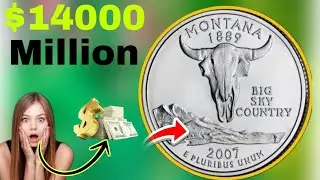 WHY the 2007 MONTANA State Quarter is WORTH so much!to look for this your pocket 🇺🇸                 