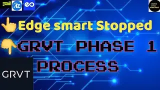 EDGE smart mining suspended & grvt phase 1 signup process @cryptotamilassistance #edge_smart