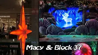 Christmas at Macy and Block 37 of Chicago, Happy Holidays!