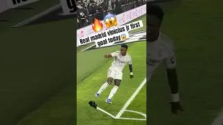 real madrid vinicius jr first goal today😱 #football #today #goal #vinicius #realmadrid #2026