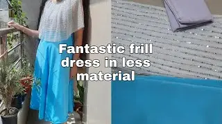 One piece dress cutting and stitching with full explanation