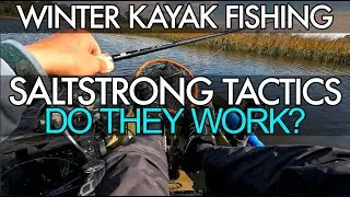 SALTSTRONG TECHNIQUES? DO THEY WORK? IN WINTER? Florida Inshore Kayak Fishing