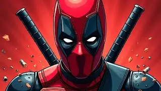 DeadPool Red & Black by KYNOXU
