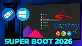 Novo VENTOY 2026 - Pendrive MultiBoot Completo com TUDO!