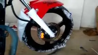Pintando o jogo de Rodas 1/3 -Lu9004 Fan150