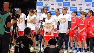 240415 富士通レッドウェーブ　町田瑠唯選手優勝インタビュー