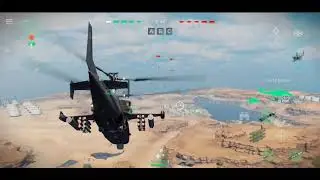 MODERN WARSHIPS - Tank mode with helicopters