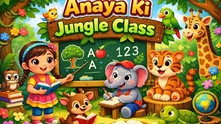 Anaya Ki Jungle Class | Kids Moral Story in Hindi