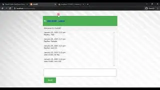 Simple Chat System using PHP/MySQLi with Source Code