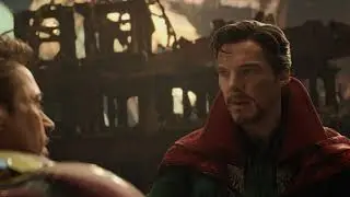 Dr Strange Sees the Future Scene | Avengers Infinity War