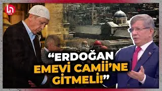 Erdoğan'dan Emevi Camii'nde Cuma namazı hamlesi! Ahmet Davutoğlu'ndan çok konuşulacak yorum!