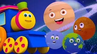 Bob el tren - Planetas canción | Planetas paseo con Bob | Aventura espacial