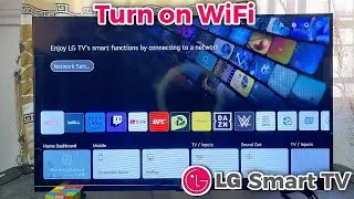 LG Smart TV: How to Turn On WiFi