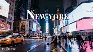 NYC Nightscapes: A 4K Journey Through the City That Never Sleeps