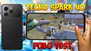 Tecno Spark 40 PUBG Test 🔥 Budget Phone Gaming Review