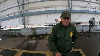 U.S. Border Patrol Immigration Checkpoint, AZ-85 North, Mile 18, Gila Bend, Arizona, 31 January 2023