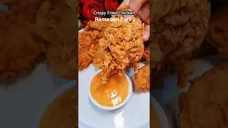 Ramdan Special Crispy Fried Chicken 🍗 #ramadan #shots #islamicshorts #cooking ✨️