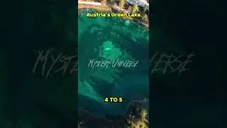 Austria&rsquo;s Green Lake: Europe&rsquo;s Most Unbelievable Natural Miracle #shorts #AustriasGreenLake