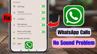 Fix No Sound in WhatsApp Calls Video Call