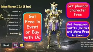 FREE Pubg Pharaoh Rises Event | Pubg Pharaoh Character Release Date | Pubg Pharaoh X Suit