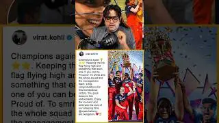 Virat Kohli insta post⭐ RCB women's Champions 🏆❤️ | #viratkohli #rcb #smritimandhana #wpl2026