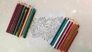 Asmr Mandala Boyamak (Rahatlacı Video)