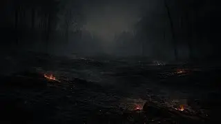 When the Fire Fades | Ambient Loop | Dark Mythic Atmosphere