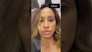 full face of semi permanent foundation
