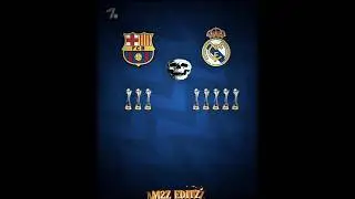 Real Madrid vs Barcelona💀 #realmadrid #barcelona #comparison #football #viralshorts