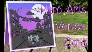 Hero Arts MMH Kit April 19 - Venice Sunset Romantic Card