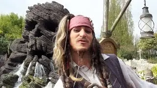 Captain Jack Sparrow Meet & Greet at Disneyland Paris, Talks Upcoming Pirates of the Caribbean Ride
