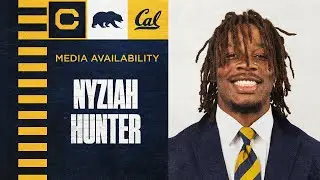 Cal Football: Cal vs. UC Davis (8.31.2024) Postgame Presser - Nyziah Hunter