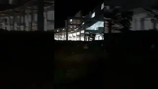 night view of faculty of Technology University of Colombo