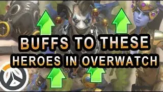OVERWATCH HERO BUFFS! WIDOW, ROADHOG, ORISA, JUNKRAT! PTR LIVE NOW