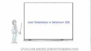 13. How to use user extensions in selenium IDE ? How to use while loop in selenium IDE ?