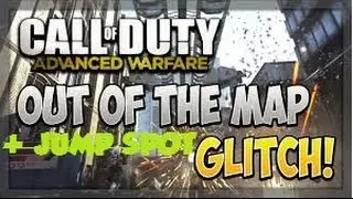 cod aw out of map + jump spot on DETROIT!