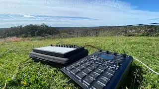 Outdoor LoFi jam with polyend play