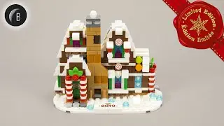 LEGO 40337 - Gingerbread House - Seasonal - Speed Build Review