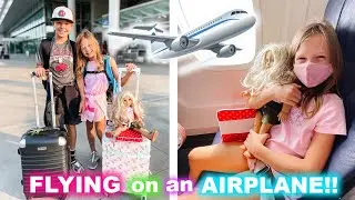 First Time Flying on an Airplane! ✈️ What to Expect | Flying with Kids to LAX