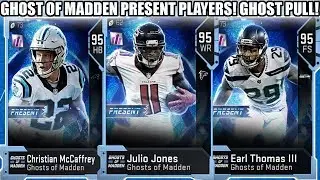 GHOST OF MADDEN PRESENT PLAYERS! 95 OVERALL GHOST PULL! NEW GHOSTS! | MADDEN 19 ULTIMATE TEAM
