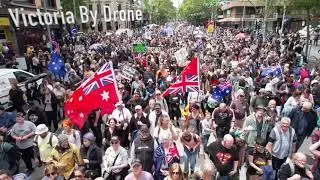 Melbourne Victoria protest 13th November 2021 ( Another HD Version)